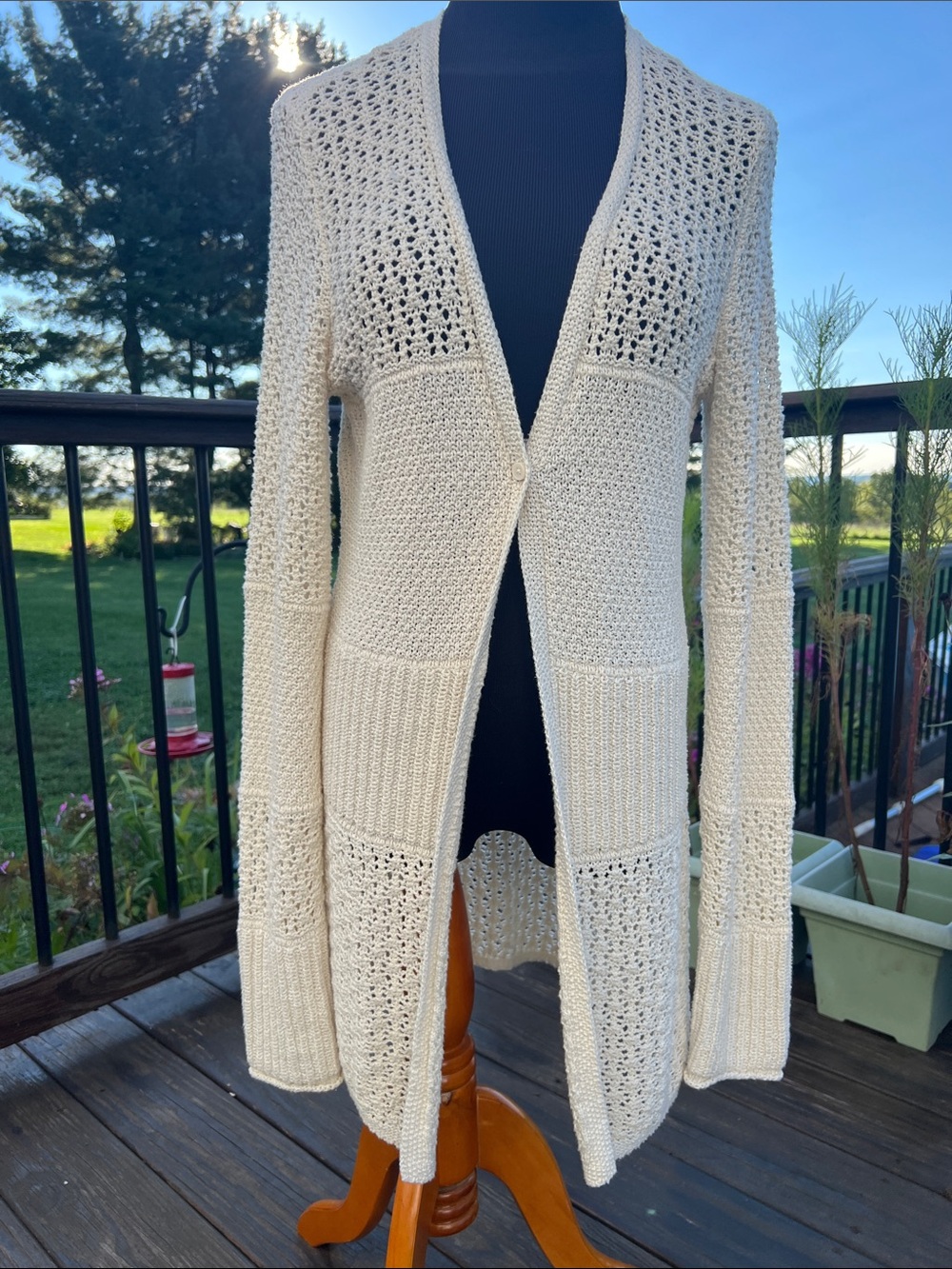 American Eagle Knotted Duster
NWOT